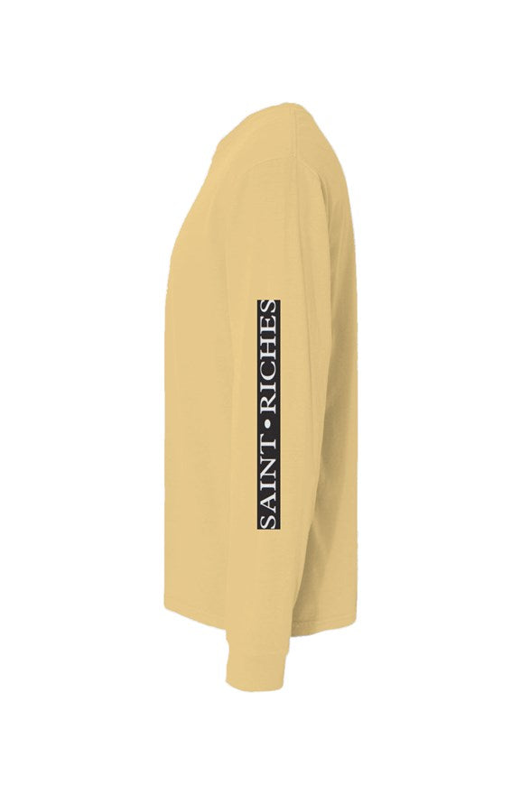 Saint Riches Pigment Dyed Heavyweight Long Sleeve T Shirt